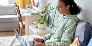 woman searching for how STIs affect women